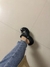 CROCS卡駱馳洞洞鞋泡芙云朵女鞋夏季新款女士增高鞋子高跟鞋涼鞋拖鞋女 云朵/黑色（建議拍小一碼） 38 -39(250mm) 曬單實拍圖