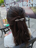 卡瑪倫蝴蝶結(jié)發(fā)夾女新款高端半扎發(fā)卡一字彈簧夾子頭飾送女友生日禮物 蝴蝶結(jié)彈簧夾-品牌禮盒 曬單實(shí)拍圖