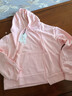 ADVSUSADVSUS官方小個(gè)子口袋短款女衛衣純色韓版新款設計感小眾連帽上衣 粉色 純色繩子 S 建議90斤以下 曬單實(shí)拍圖