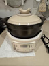 華凌美的電砂鍋家用電燉鍋全自動(dòng)煲湯分體式陶瓷小型煮粥烹飪機電陶爐 米白色 3L 曬單實(shí)拍圖