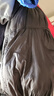 夏典素訂女王棉服女短款羽絨棉襖女2024新款韓版寬松大版加厚小個(gè)子棉衣外套女 黑色 3XL 曬單實(shí)拍圖