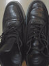 老人頭 秋冬男士商務(wù)休閑鞋軟皮軟底運動(dòng)老爹鞋加絨棉鞋子透氣系帶男鞋 黑色【單里】 43 (265mm) 曬單實(shí)拍圖