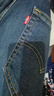 Levi's李維斯25年秋冬新款男士四季恒溫美式505標準直筒牛仔褲 深靛藍 30 (32) 曬單實(shí)拍圖