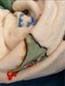 G.DUCKKIDS童裝女童睡衣秋冬季新款兒童家居服珊瑚絨小恐龍衣服寶寶連體睡袋 彩虹恐龍【法蘭絨】 100 尺碼2~3歲【 90-100cm】 曬單實(shí)拍圖