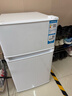 海爾（Haier）88升小冰箱冰箱雙開(kāi)門(mén)小戶(hù)型迷你家用租房宿舍辦公室節能省電BCD-88GHTMZ0WV家電國家補貼15% 曬單實(shí)拍圖