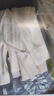 百圖betu女裝冬季新款毛衣側邊開叉高領麻花織法毛衫女2411T36 白色 XS 曬單實拍圖
