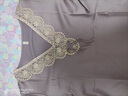 莫代爾 夏季蕾絲花邊睡衣女2025純欲風(fēng)甜美睡裙時(shí)尚家居服 301豆沙裙 XL 【115-130斤】 曬單實(shí)拍圖