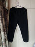 鴻星爾克（ERKE）童裝男中大童長(zhǎng)褲兒童24新品針織長(zhǎng)褲正黑165 曬單實(shí)拍圖