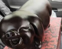 億薩 黑檀木雕豬擺件家居飾品實(shí)木質(zhì)生肖豬工藝品金豬福豬家居擺件 黑檀木精雕豬【長(zhǎng)為13cm單只】 曬單實(shí)拍圖
