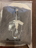 帕羅（PALUOPO） 羊絨衫女士開衫v領7G100%純山羊絨加厚毛衣時尚坑條提花針織上衣 淺灰 L (105碼) 曬單實拍圖