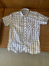 短袖襯衫男士格子商務(wù)休閑半袖襯衣中青年爸爸裝透氣上衣 905 輕薄 純棉短袖 41 建議135-150斤 曬單實(shí)拍圖