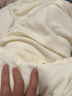 溫蔓爾連體羽絨服嬰兒2-6個月連體新生兒外出抱衣寶寶羽絨棉衣加絨爬服1 小鹿草綠色 褲腳暗扣  加絨加厚 80(建議身高6575) 曬單實拍圖