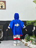ULTRAMAN奧特曼衣服男童加絨加厚發(fā)光冬裝兒童賽羅男孩冬季套裝蜘蛛俠童裝 【澤塔】（發(fā)光眼鏡胸燈） 120 【建議身高110-120cm】 曬單實(shí)拍圖