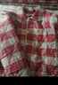 美標商場(chǎng)同款三層加厚夾棉純棉睡衣套裝女秋冬保暖全棉格子紅色家居服 鐵銹紅 L (165/88A) 曬單實(shí)拍圖