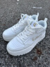 卡賓小白鞋男鞋秋季新款厚底增高休閑板鞋百搭輕便防滑運動(dòng)鞋子男潮鞋 乳白色 41 【標準皮鞋尺碼】 曬單實(shí)拍圖