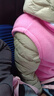 鴨鴨（YAYA）兒童輕薄羽絨服短款小童中大童連帽男女童2023秋冬洋氣童裝外套 抹茶綠-女 140 曬單實拍圖