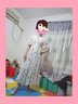 西子美麗心情夏季新款女裝裙子收腰雪紡連衣裙波西米亞長(cháng)裙海邊度假沙灘裙  圖片色 XZ18D1339 M 曬單實(shí)拍圖