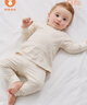 微獅牧尼嬰兒秋裝內衣兩件套寶寶秋衣秋褲兒童分體保暖打底衣 曬單實(shí)拍圖