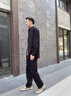 Calvin KleinJeans【復刻90系列】四季款男ck潮流復古黑色直筒牛仔褲J326575 1BY-牛仔黑 30 曬單實拍圖