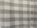 雙鶴亞麻 亞麻涼席三件套 夏季亞麻涼席床單 兒童席子空調席可機洗可折疊 麻色格子（配枕套）雨露麻加厚 1.5米床適用 (實(shí)發(fā) 180cm*210cm ) 曬單實(shí)拍圖