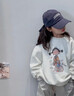 MOKITOUL國際女童衛(wèi)衣加絨秋冬款2025新款童裝兒童秋季長袖上衣女大童 杏色 140 cm 均碼 曬單實(shí)拍圖