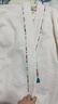 芷蘅間 孤獨星球 原創(chuàng  )國風(fēng)漢服女改良旋裙飛機袖秋季女通勤漢元素 藍色仿主腰吊帶一件 預售30天 S 曬單實(shí)拍圖