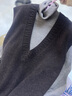旅途原品（ltyp）馬甲女經(jīng)典百搭羊毛V領(lǐng)背心秋季顯瘦黑色針織馬甲-知己 焦糖棕 - 現貨 L -XL 曬單實(shí)拍圖