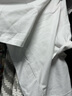 妙奕嘉新款2025年女士短袖女白色t恤衣服女裝夏季小個子上衣高級高腰短t 【短款】方塊字母白色短袖 L 【建議90-100斤】 曬單實拍圖