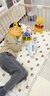 Jolly Baby寶寶爬爬墊嬰兒爬行墊折疊4cm加厚ixpe地墊室內(nèi)1-3歲游戲玩具墊 【5段無縫-升級IXPE】月階漫步墊 150CM*200CM*4CM 曬單實拍圖