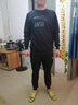 安踏（ANTA）運動(dòng)套裝男2025秋冬防寒保暖衛衣衛褲長(cháng)袖t恤跑步健身服兩件套 -5基礎黑/考拉灰【套裝】 M /170【適合100-120斤】 曬單實(shí)拍圖