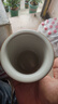 青花汝窯茶杯水杯陶瓷帶蓋茶水分離可定制送禮家用高檔辦公馬克杯 汝窯青花-辦公杯 曬單實(shí)拍圖