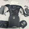 babycare腰凳嬰兒背帶外出寶寶多功能減震 前后抱式 抱娃神器輕便透氣 卡斯爾灰【至臻透氣】 曬單實(shí)拍圖