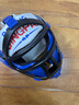 競派兒童散打搏擊泰拳護頭套面罩拳擊頭盔男女小孩帽子訓練護具跆拳道 面罩加厚款護頭藍白色（可拆卸） M（身高135-165cm） 曬單實(shí)拍圖