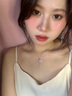憶瑾S999純銀丘比特之心項(xiàng)鏈女甜美少女輕奢小眾足銀鎖骨鏈情人節(jié)禮物 【精美禮盒】丘比特之心 曬單實(shí)拍圖