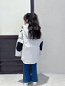優(yōu)卡緹（YOUKATI）兒童羽絨服女童中長(zhǎng)款2025新款洋氣男童戶外反季中大童加厚外套 米白色 130 曬單實(shí)拍圖