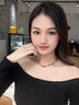 伊燦復(fù)古美拉德串珠項鏈女2025年新款爆款冷淡風(fēng)毛衣鏈頸鏈百搭鎖骨鏈 美拉德串珠項鏈 曬單實拍圖