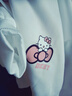 糜嵐hellokitty衛(wèi)衣美式oversize寬松休閑加絨連帽外套女秋冬街頭加厚 杏色厚款衛(wèi)衣 款 2XL 135-160斤 曬單實拍圖