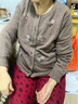 恒源祥50歲中年女60歲媽媽裝羊絨繡花寬松開(kāi)衫毛衣羊絨衫女大碼針織外搭 常規(guī) 洋氣玫紅 3XL [合適體重145-155斤] 曬單實(shí)拍圖