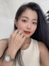 老鳳祥一克拉莫桑鉆戒指純銀情侶對戒告白求婚訂婚七夕情人節禮物送女友 【京東八倉發(fā)貨】*當/次日達-余生有你一克拉戒指 曬單實(shí)拍圖
