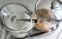 CCKO調(diào)料罐調(diào)料盒組合家用廚房調(diào)味盒多功能佐料瓶鹽罐密封防潮調(diào)味罐 三味調(diào)味罐(帶把手)帶底座*1套 曬單實(shí)拍圖
