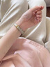 蕉遲手表女精致小表盤氣質(zhì)多巴胺細(xì)帶初高中學(xué)生小眾復(fù)古石英腕表 奶呼杏 22mm 曬單實(shí)拍圖