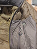 NOTHOMME戶(hù)外秋冬季90白鴨絨三防可收納800蓬撞色羽絨服外套 卡其棕 M 曬單實(shí)拍圖