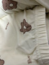 嘟嘟家兒童睡衣套裝冬裝男童舒適兩件套女童滿印可愛家居服小童秋衣秋褲 米底小熊 130 曬單實(shí)拍圖