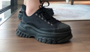 FILA 斐樂官方帆布鞋女鞋LAVA胖胖底厚增高鞋2025春夏板鞋休閑小白鞋 曬單實拍圖