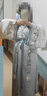 池夏【花間事·云夢(mèng)輕裳】晉制直裾交領(lǐng)長(cháng)衫原創(chuàng  )改良漢服女日常春 直裾+長(cháng)衫(送腰封+腰佩) M 曬單實(shí)拍圖