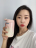 象普（SHINPUR）草莓熊316L不銹鋼保溫杯女生高顏值直飲咖啡杯學(xué)生便攜小巧水杯 粉色400ml 曬單實(shí)拍圖