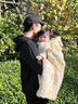 G.DUCKKIDS嬰兒披風(fēng)斗篷秋冬男女寶寶外出防風(fēng)保暖加厚擋風(fēng)冬季兒童披肩外套 飛龍乘云-加厚夾棉斗篷【帶拉鏈 曬單實拍圖
