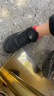 啄木鳥跑步運動鞋男士休閑鞋新款青少年旋轉(zhuǎn)扣網(wǎng)面氣墊輕便特大48碼男鞋 黑白色 40 曬單實拍圖
