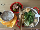 酷彩（Le Creuset）炻瓷盤創(chuàng)意沙拉水果菜盤家用湯碗 13.5/14cm湯碗水果沙拉個人家用 14cm湯碗水漾藍 曬單實拍圖