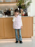 Skechers斯凱奇兒童輕薄羽絨冬季男女童外套羽絨馬甲L424K080/L425K029 云霧紫/02PM 120 cm 曬單實(shí)拍圖